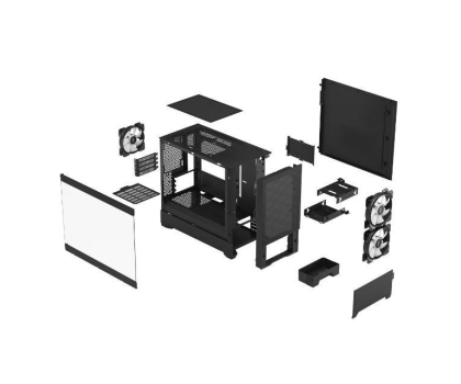 Obudowa Fractal Design Pop Mini Air RGB Black TG Clear Tint